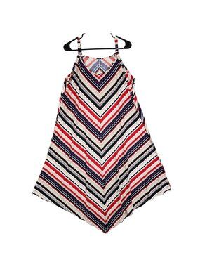 Womens Alchemy Thread Multicolor Bandana Cut Tank Dress Sundress Size XXL